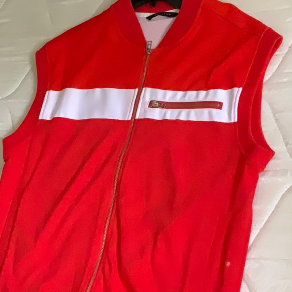 Red and White Sean Jonn Top